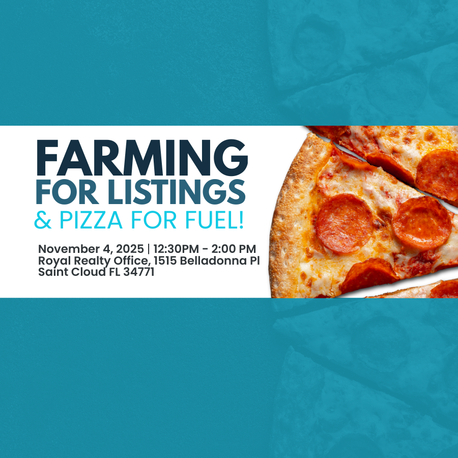 Farming for Listings & Pizza for Fuel